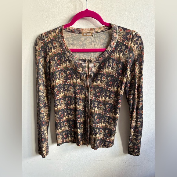 John Galliano knit cardigan. Gorgeous. Size XXS. Fits more like an XS.